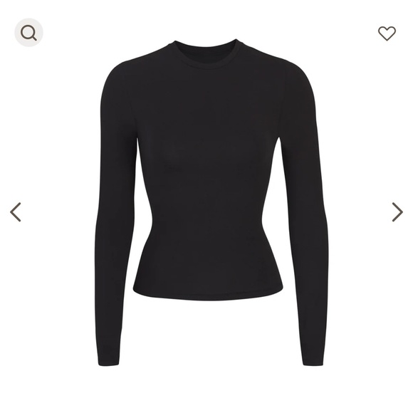 NWOT skims cotton jersey long sleeve t-shirt - Picture 2 of 6